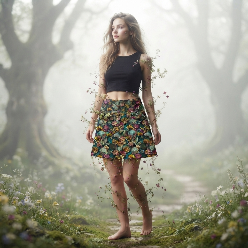 Elfen Rock Blumenmeer