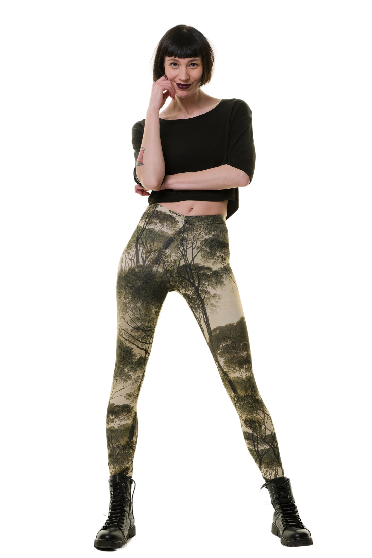 Leggings taille M d'occasion avec imprimé écureuil