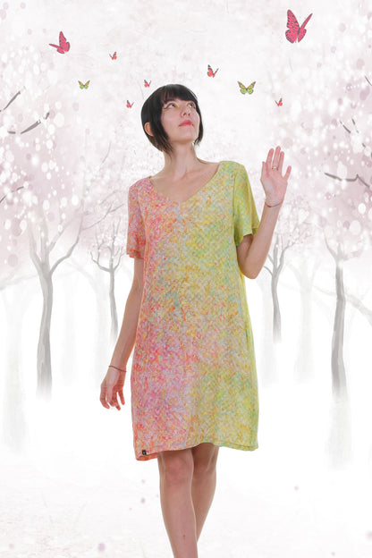 Webkleid Sommertraum Shiny
