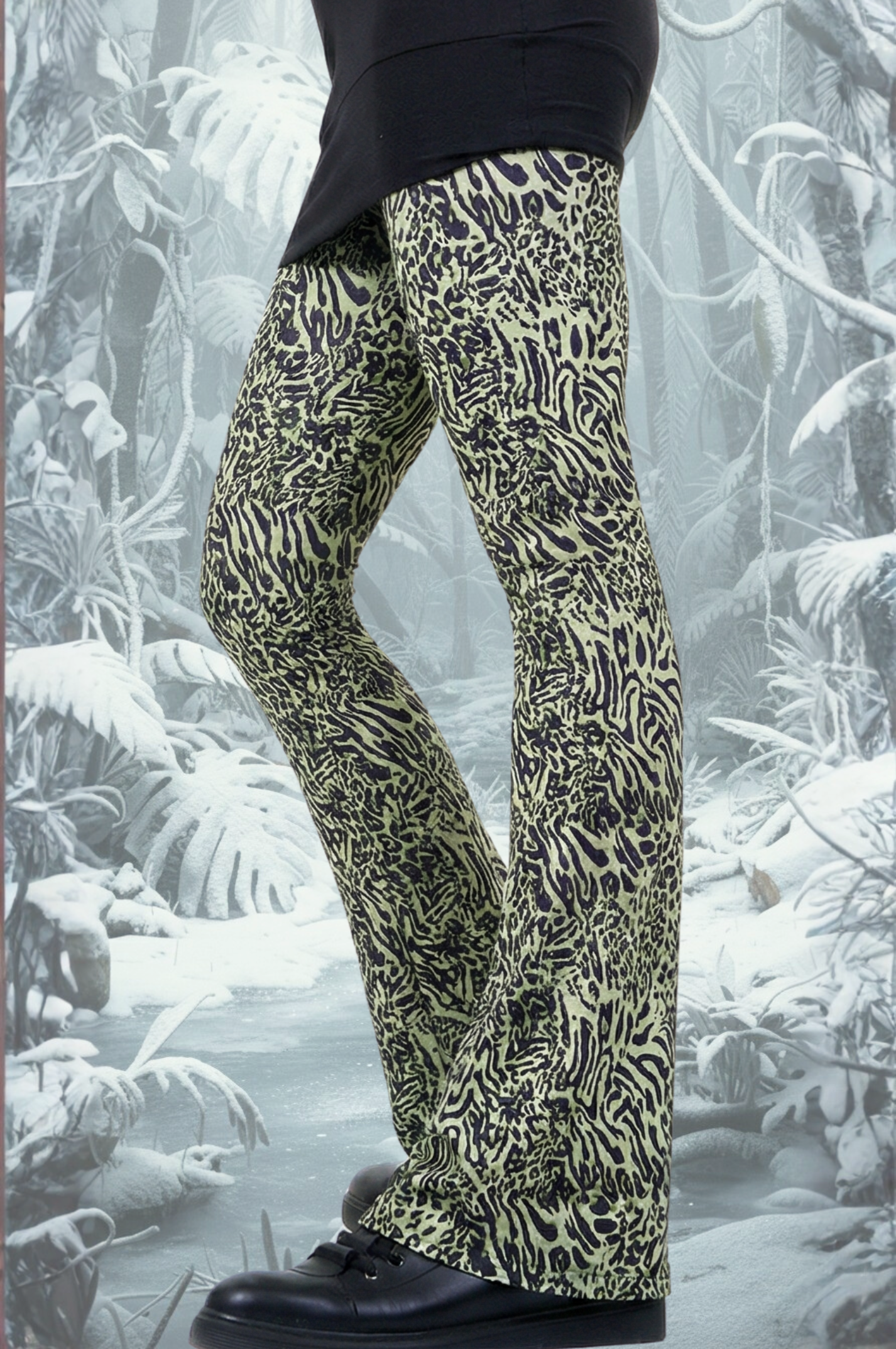 Winter Flare Leggings Leo Neo